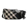 Burberry Shield Cotton With Polyester Shoulder Bag, Crossbody Bag Small Men's Black 80893011