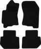 Czarne welurowe dywaniki podłogowe do: Subaru B9 Tribeca SUV (2009-2009)