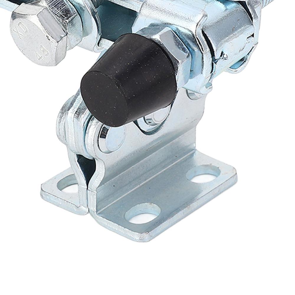 Dual Heads Hold Down Clamp Iron Galvanized Quick Release Clamp Horizontal Clamp For Woodworking