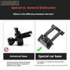 Car Phone Holder Base Special Mounts For JEEP Compass 2017-2020 Fixed Air Outlet Bracket Base Accessories With Ball Head 17mm