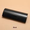 Fashion Pu Leather Sunglasses Case Hard Shell Slim Eyeglass Box Protective Storage Box Daily Commute & Travel