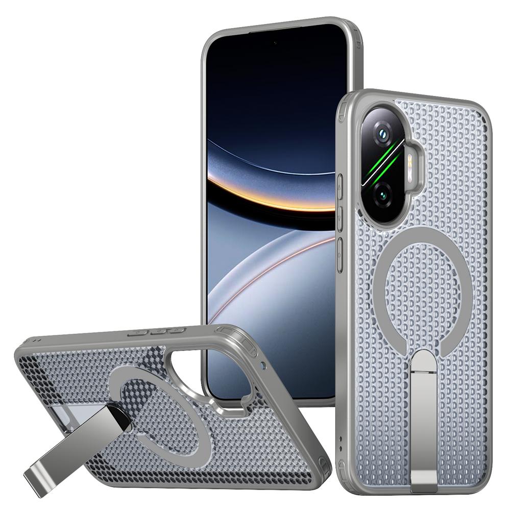 

Honeycomb Cooling Stand Holder Magnetic Ring Case for Poco F7 Poco F7 POCO X7 Pro M6 Pro C85 C75 C71 Protective Cover Poco F7 Ultra