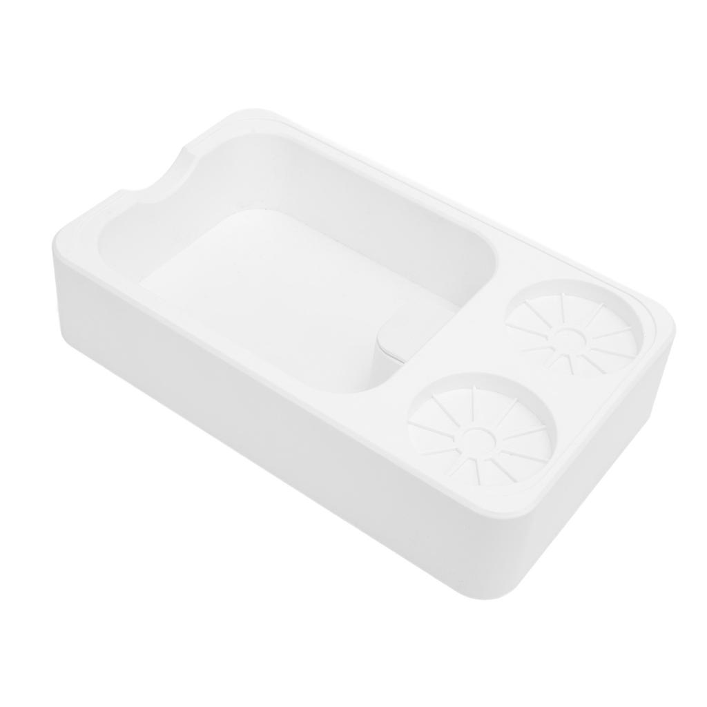 Coffee Knock Box Organizer ABS Multifunctional Coffee Knock Box Station for 51mm 53mm 58mm