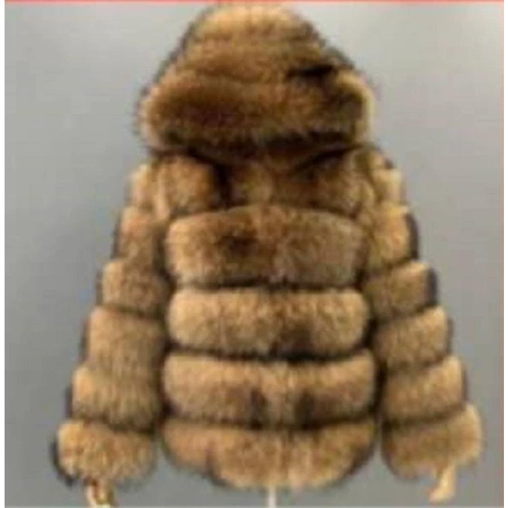 Winter Fur Coat Women Outerwear Short Fake Fur Jacket Furry Fluffy Jacket Luxury Woman Fur Fake