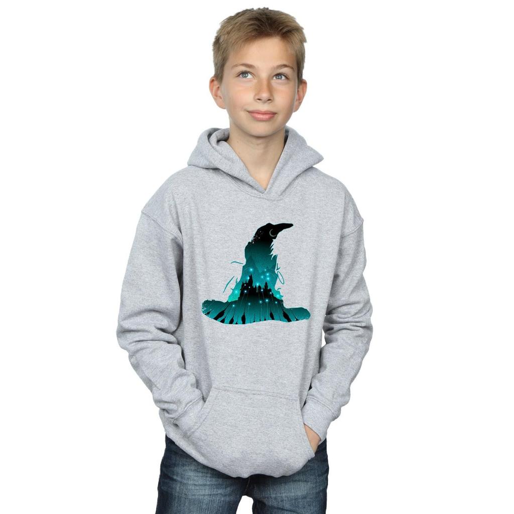 HARRY POTTER Boys Hogwarts Silhouette Hoodie