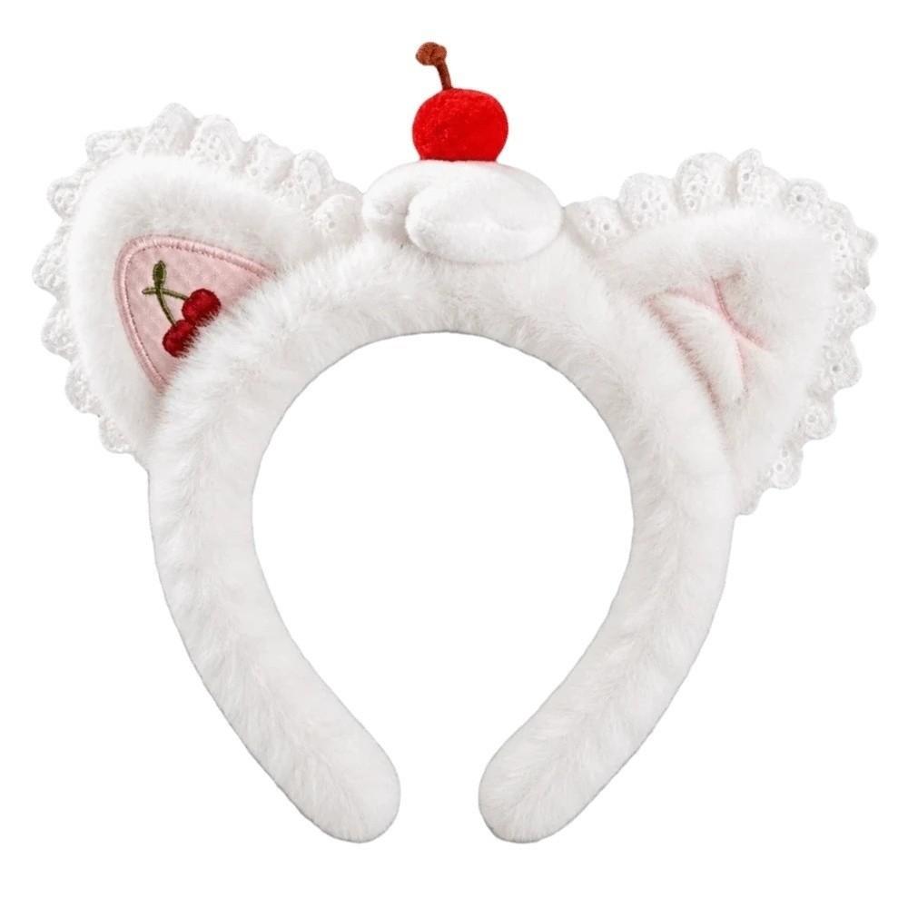 Soft Plush Headbands Fluffy Animal Hair Hoops Cartoon Headwear Cute Hairbands Girls