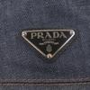 Pristine PRADA hat Indigo cotton mens XL 2HC137 Used