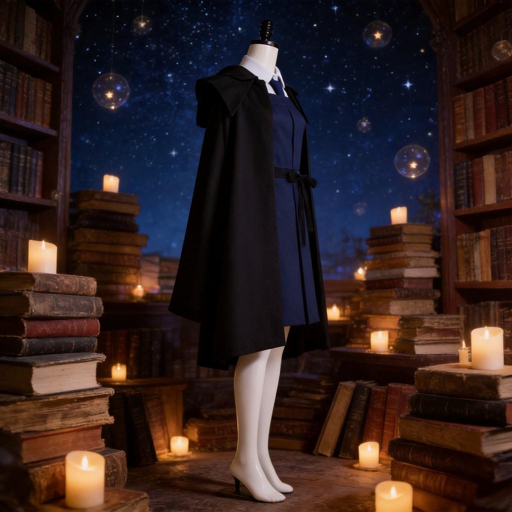 Harry Potter Madam Hooch Cosplay Teacher Robe With Polyester Spandex For Halloween Role Play