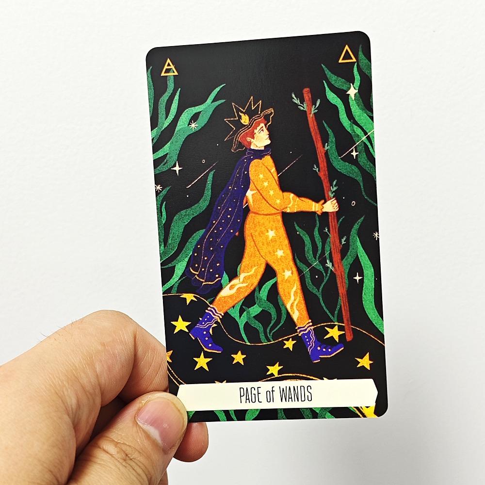 10.3*6cm Zodiac Tarot Brings Us The World of Astrology By Cultures’ Ancient Stories, Divinities and Characters 78 Pcs Cards