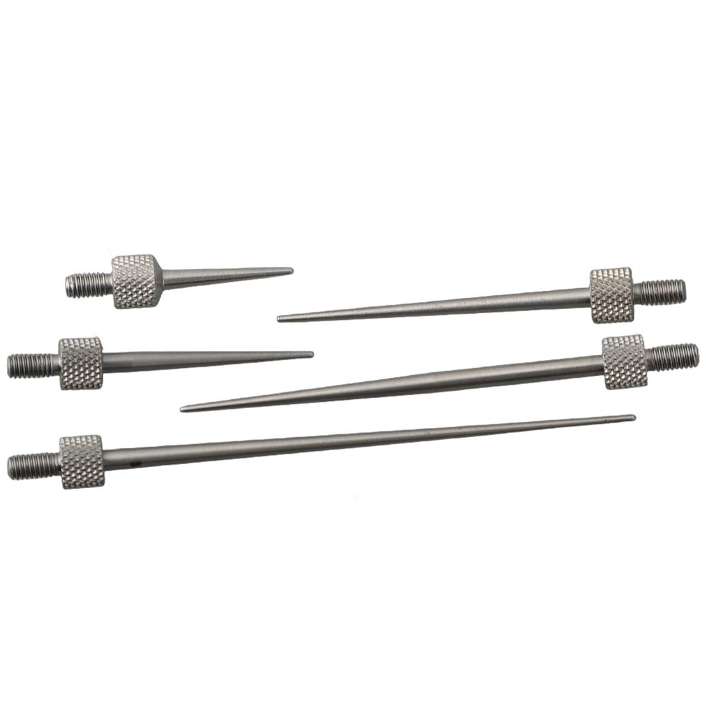 3/5/6pcs Dial Digital Test Indicator Contact Point Stem Rod Depth Gauge Measurer Tool Set Measuring Instruments Parts