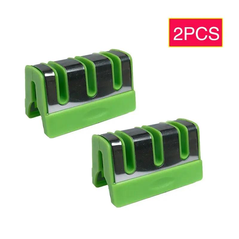 4 IN 1 Affilacoltelli Ricambi Parti Sostituibili Raccordi Coltello Testa Affilatura Coltello Ceramica Carburo Affilacoltelli da Cucina