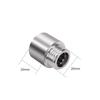 Stainless Steel Tube Extension Pipe Silver 10-60mm Bathroom Accessories Fittings for Water Pipes for Plumbing System