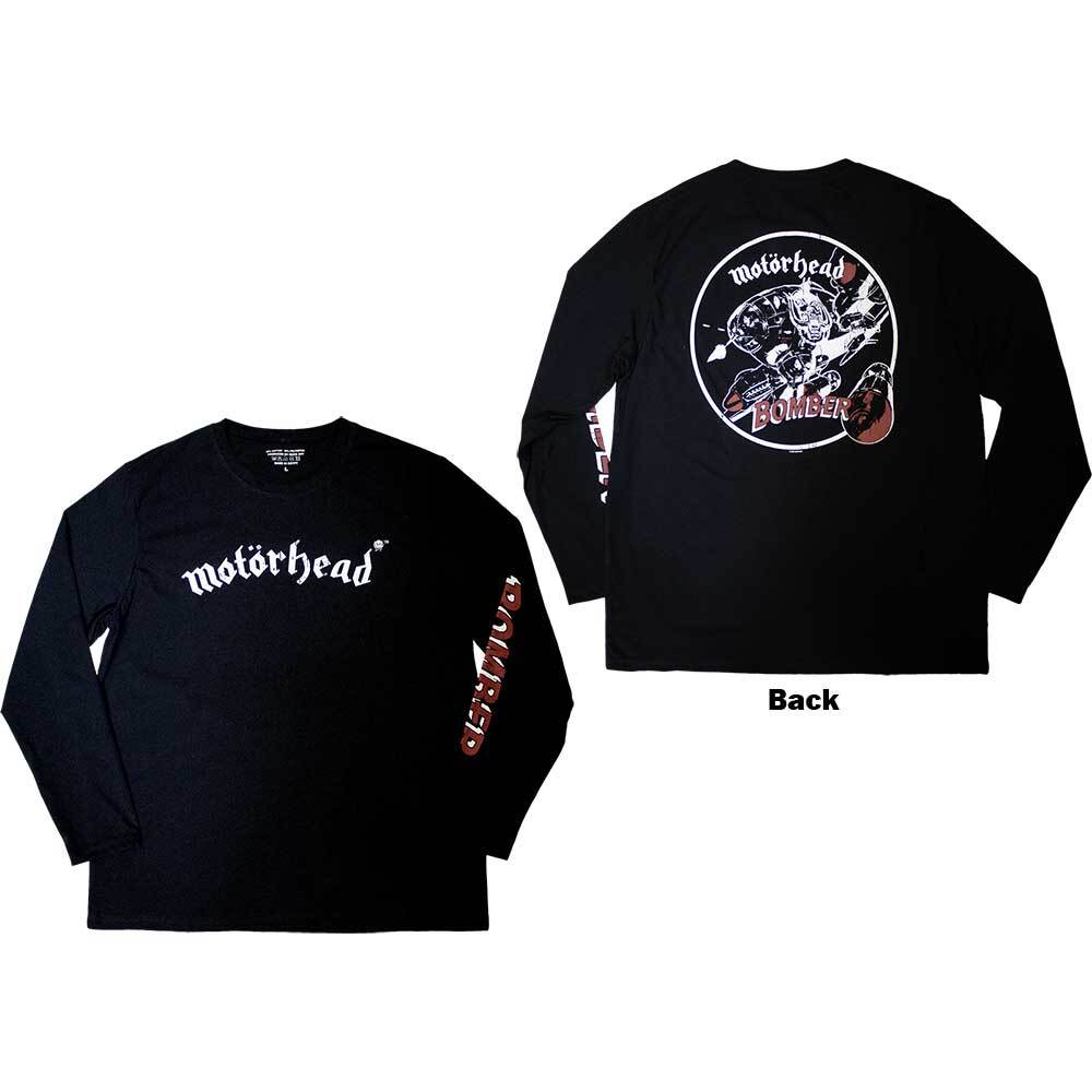 Motörhead Bomber L/S Shirt Black New Unisex T-Shirt XXXXL