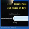 1M Food Grade Transparent Silicone Rubber Hose ID1 2 3 4 5 6 7 8 9 10mm OD Flexible Nontoxic Silicone Tube Clear soft