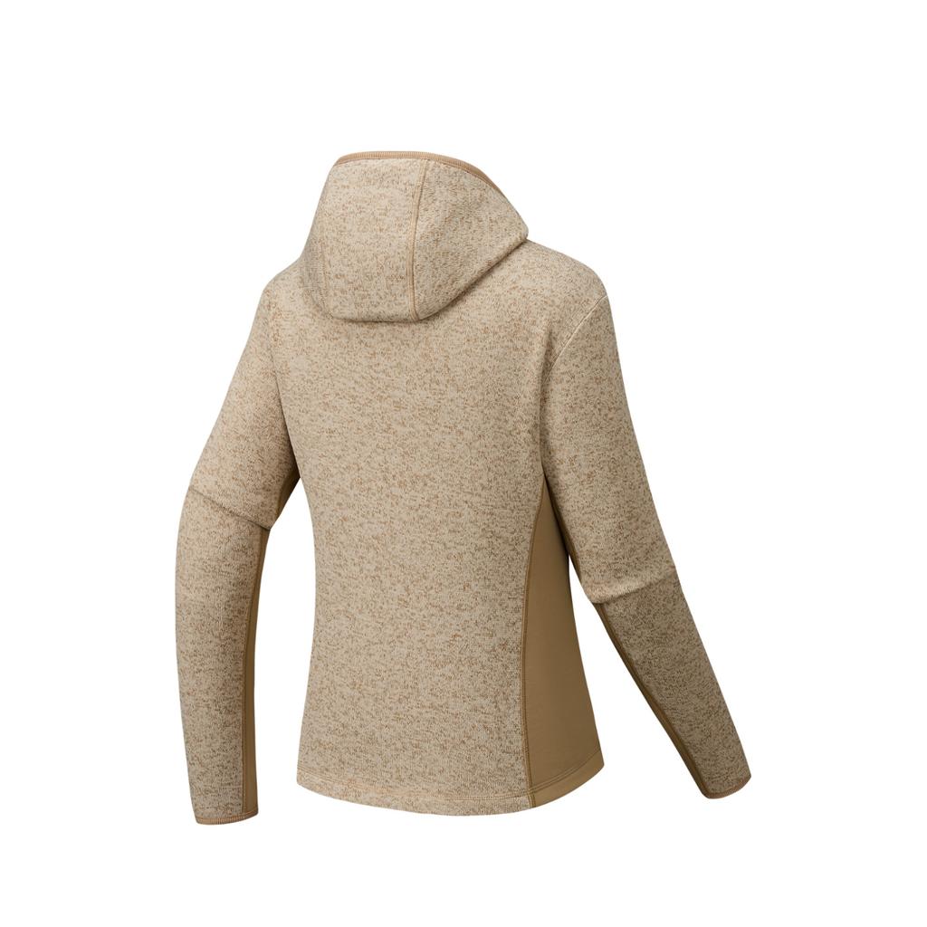 Anta Outdoor Series Fire Shell Warm Windproof Comfortable Versatile Casual Fashion Inner Jacket Thick Fleece Women Jacket 962546703-1