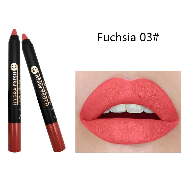 Velvet Matte Lipsticks Pencil Waterproof Long Lasting Sexy Red Nude Non-Stick Cup Lip Tint Pen Cosmetic Makeup Tool