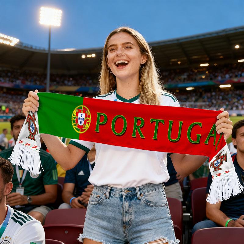 2026 World Cup Flag Scarfs 15x140cm Fan Scarf World Cup Scarf Sports Holiday Decoration