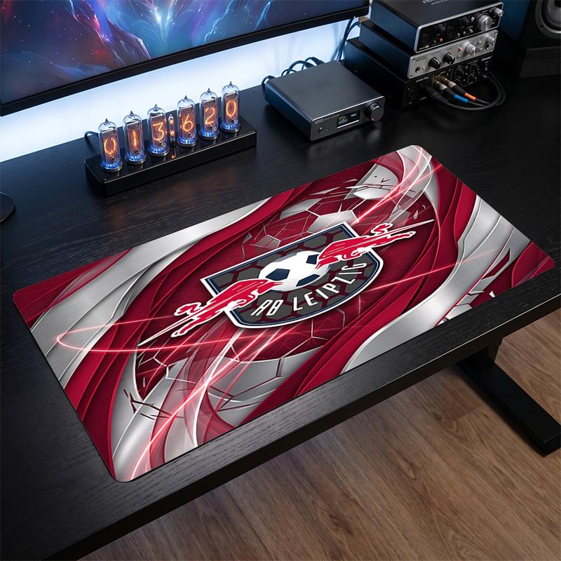 Tappetino per Mouse Grande Stampa Calcio RB Leipzig, Tappetino Esteso Antiscivolo per Scrivania da Gioco per Ufficio Casa