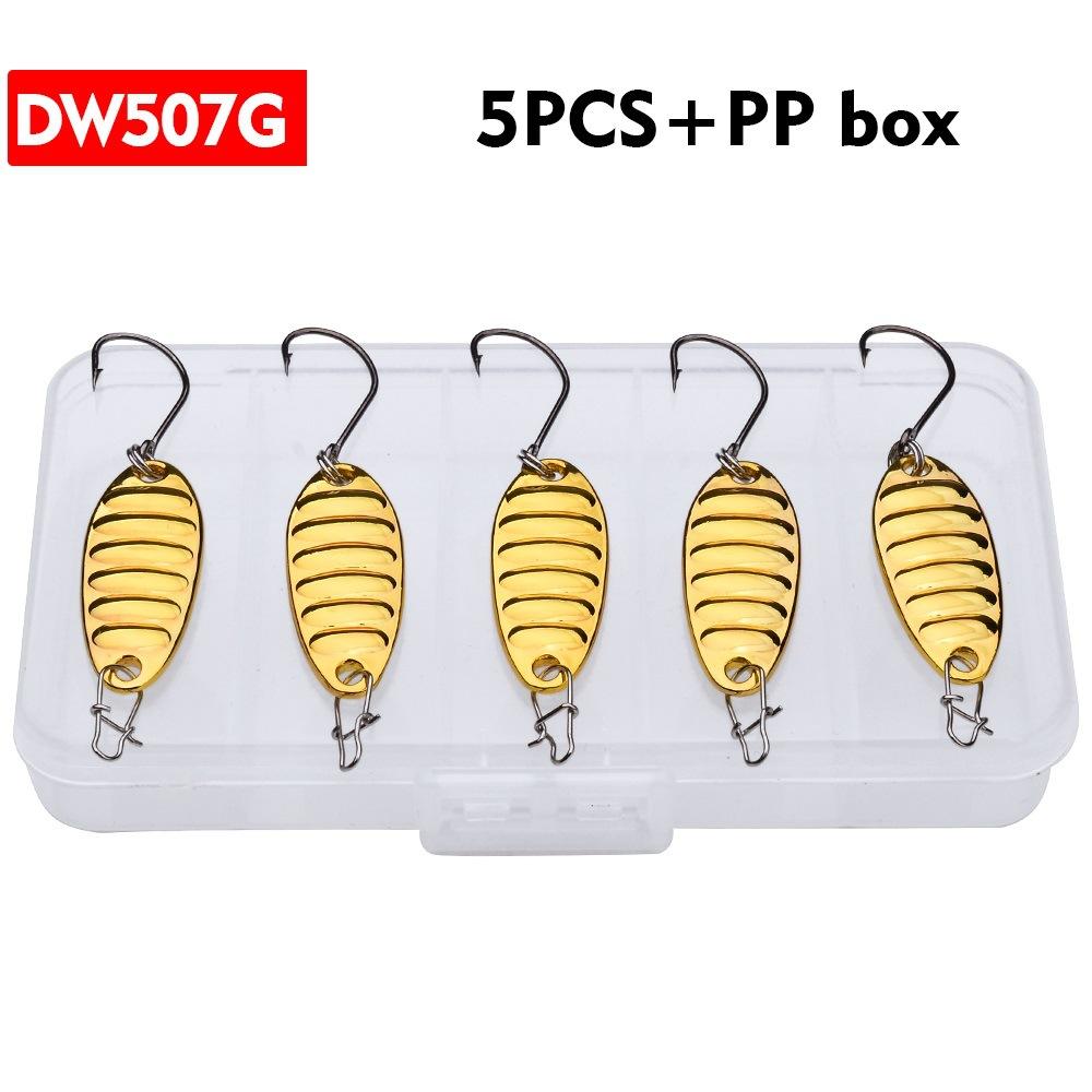 Köder-Köder, langer Wurf, flach, lebendig, bunt, Metall, VIB, künstlicher Köder, Blutschlitz, Haken, weißer Streifen, Barsch, Pferdemaul, Pailletten-Set