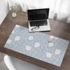 Protective Decorative Mat for Office Table, Floral Retro Pattern, 100x50 cm
