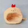 1Pc Cute Snapper Head Set Keychain Cat Plush Action Figure Key Chain Doll Pendant Bag Accessories Baby Keyring
