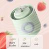 500ML Capacity Portable Juicer Blender 6 Blades Fruit Extractor Mini Juice Mixer  Travel