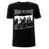 Cradle of Filth Band Photo Logo Print Black Cotton T-shirt Men Metal Unisex Tee