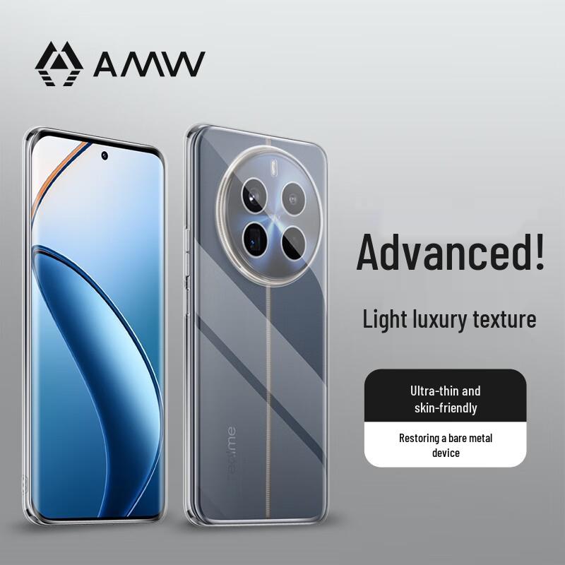 

AMW Clear Shockproof Phone Case for Realme 12x