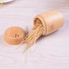 1PC Household Toothpick Dispenser Vintage Toothpick Holder Bamboo Toothpick Box Kitchen Tools