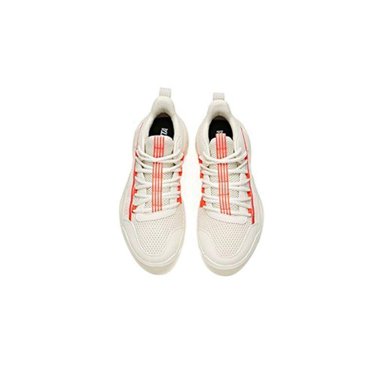 Anta Youth Kids Wind Tunnel 1 Anti-Slip Shock Absorbing Wear-Resistant Breathable Mid-Top Basketball Shoes Kids Basketball Shoes A312121100A-5