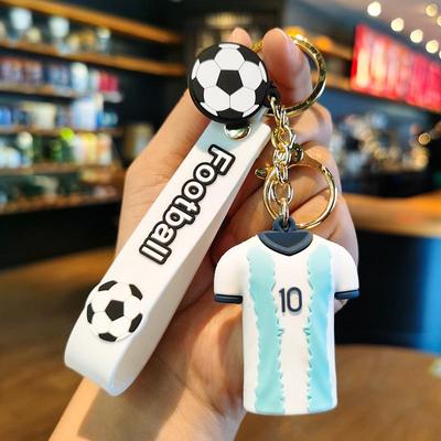 Messi World Cup Jersey Souvenir Keychain (France, Croatia, Argentina)