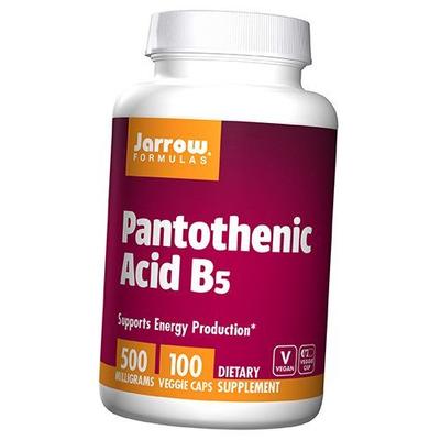 Pantothenic Acid, Pantothenic Acid B5, 100vegcaps (36345001)