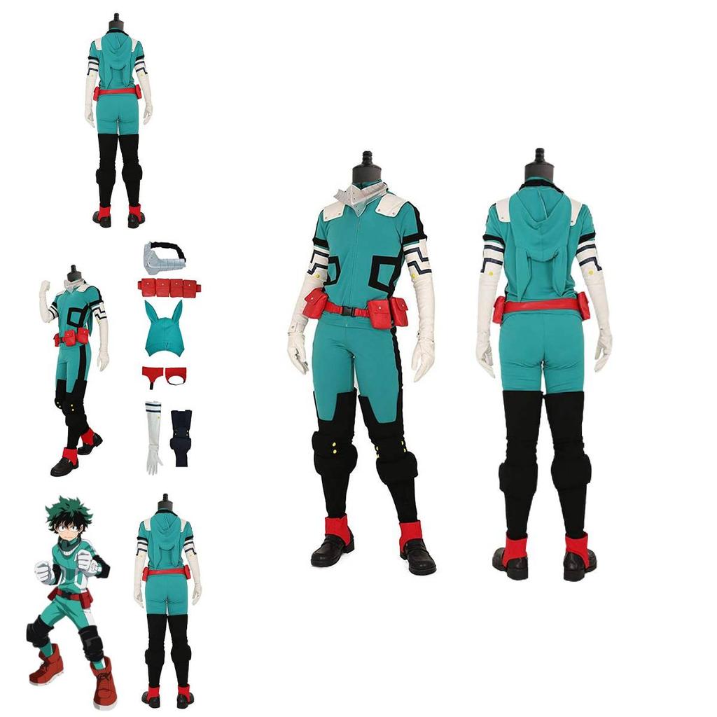 My Hero Academia Midoriya Izuku Cosplay Costume Set For Anime Role Play
