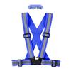 High Visibility Reflective Elastic Safety Vest with Shoulder Strap