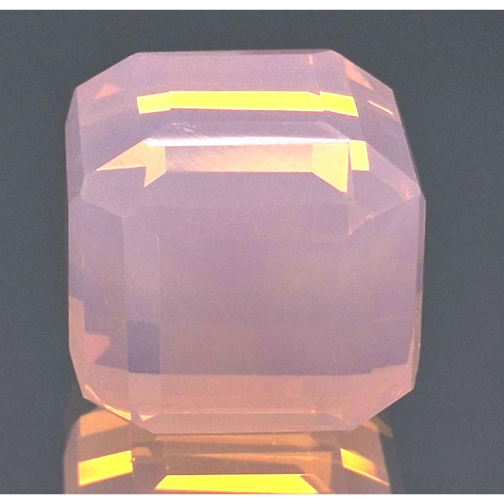 127-129 Ct Pink Opal Cube Cut Beautiful Certified Loose Gemstone