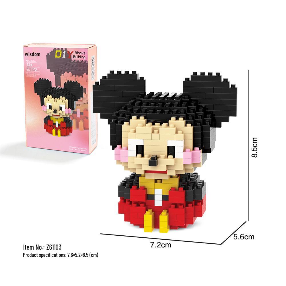 Kuromi and My Melody Compatible Building Blocks for Girls - Sanrio-Inspired Toys