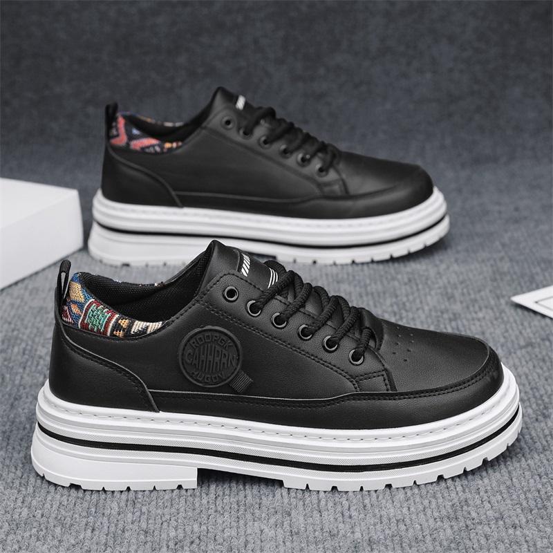 

Нова мода осінь і зима Чоловічі низькі чоботи Мартін Студенти Чоловічі Хлопчики В тренді Робоче взуття з м’якою підошвою Охорона праці Кросівки Мартін 39 чорний