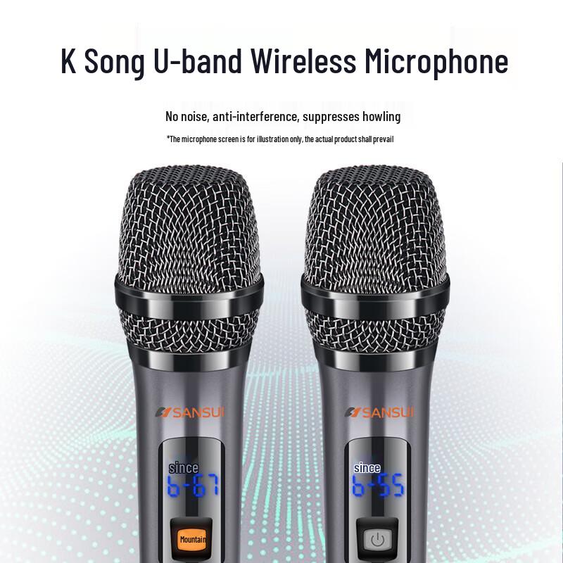 Sansui Portable Outdoor Karaoke Bluetooth Speaker