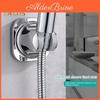 No Base Selfadhesive Shower Punching Wallmounted Antislip Great Load Bearing Adjustable Angle Handheld Shower Head Holder