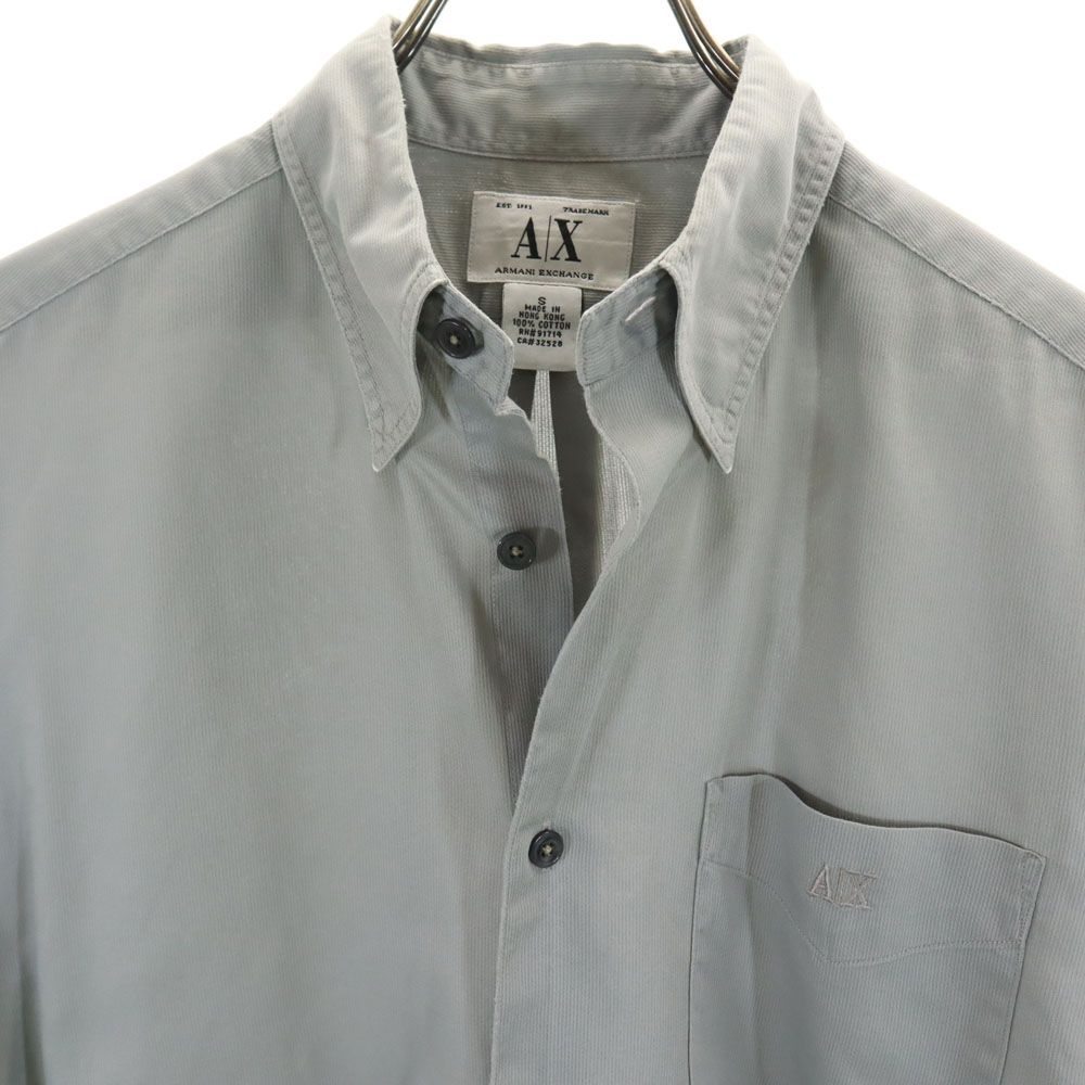 ARMANI EXCHANGE 90s Old Long sleeve shirt S Gray Men's Used
