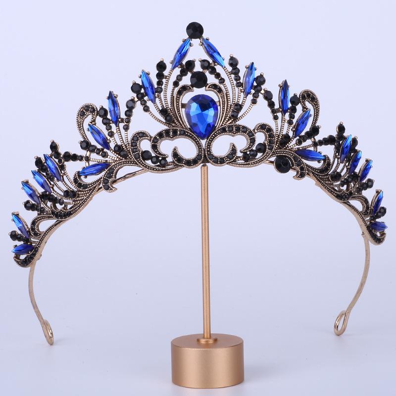 Bride Crown Headdress Birthday Wedding Hairband Jewelry Queen Wedding Alloy Hair Accessory Crown