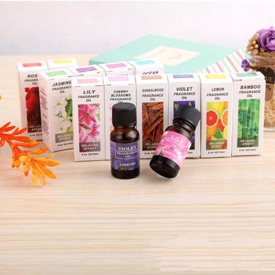 10ml Fragrance Oil Long Lasting Water Soluble Plant Extract Flower Natural Aromas Essential Oil for Diffuser