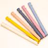 New BPA Free Reusable Soft Silicone Drinking StrawsTeething Infant Chewing Toy Long Flexible Straws For Feeding Cup Baby Stuff