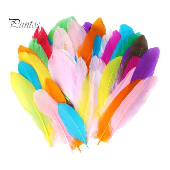 

50 шт./компл. красочные натуральные перья для детей и взрослых, поделки из перьев своими руками, ловец снов, центральные украшения для дома, офиса, свадебной вечеринки, комплект из настоящих перьев разноцветный