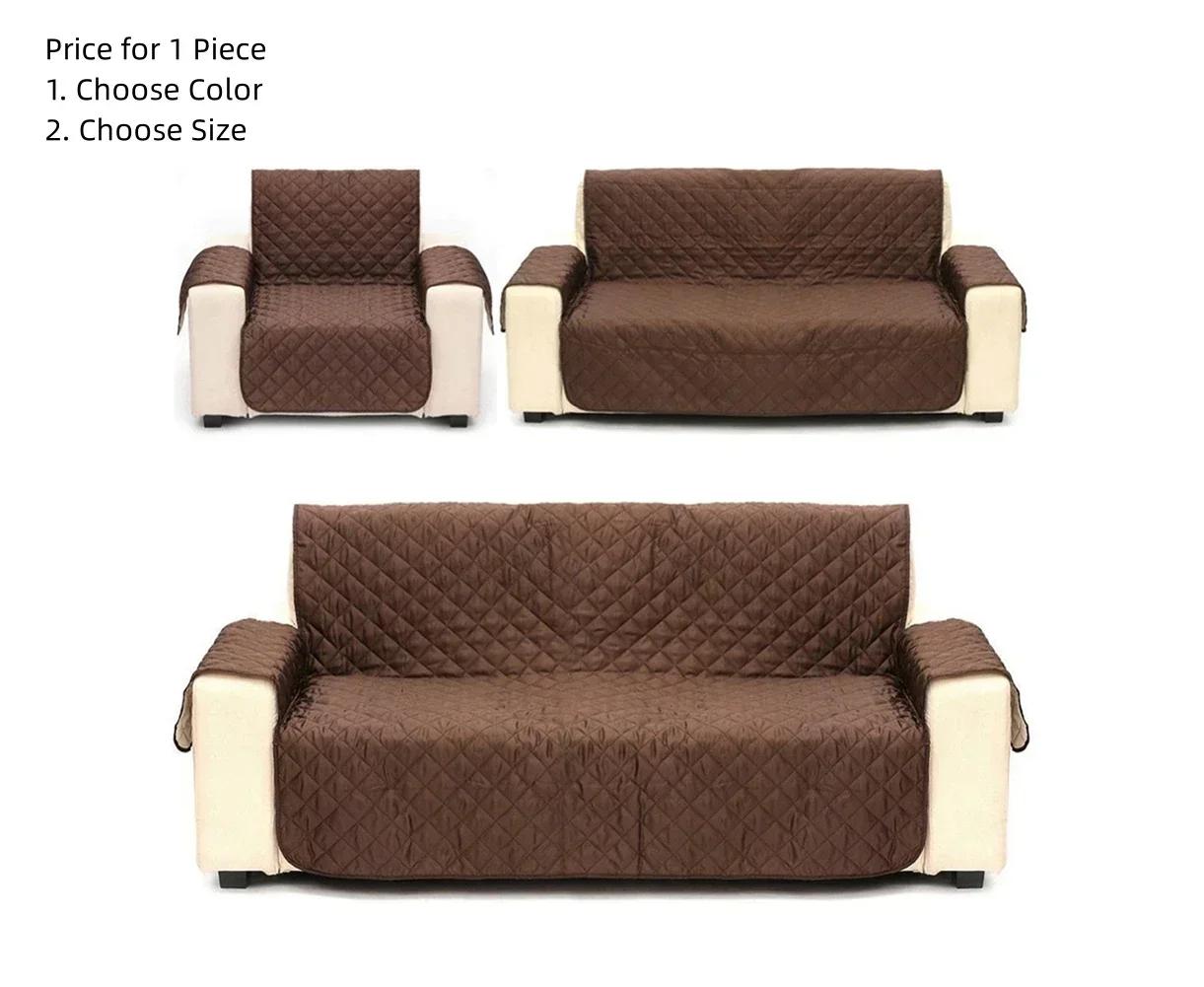 

НОВЫЙ Чехол для лежанки для собаки Непромокаемый Чехол для дивана Коврик для питомца Стираемый Чехол для дивана Защитное одеяло для мебели для питомцев Детей Собаки Кошки качество 170-166cm кофейный