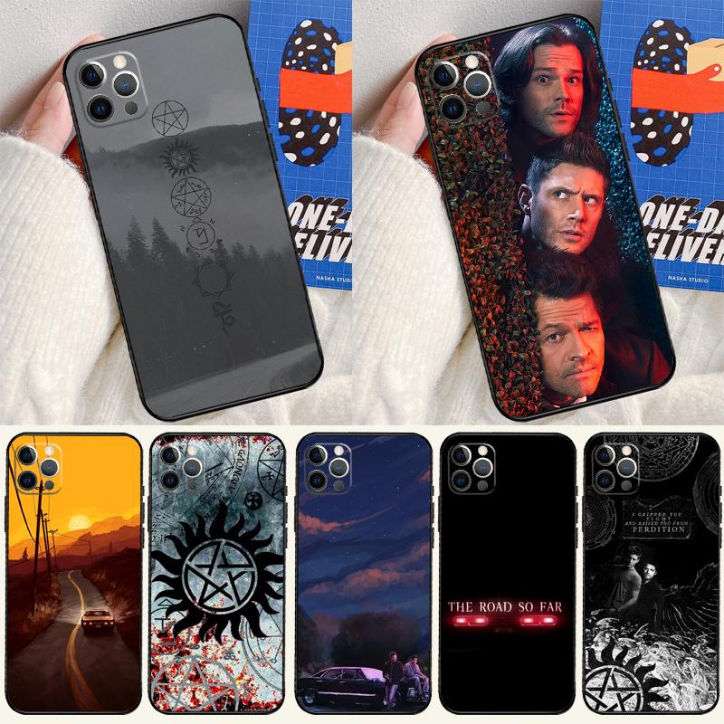 Supernatural Case For Apple iPhone 16 15 14 12 11 13 Pro Max Mini XR 15 16 Plus 16e Protective Cover