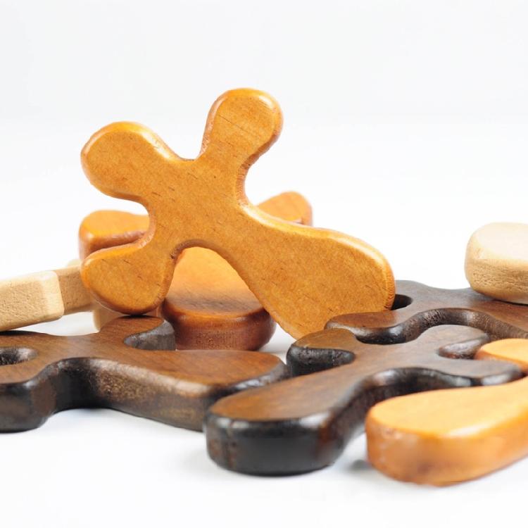 Wood Holding Crosses Prayer & Meditation Cross Religious Gift for Kids Adults