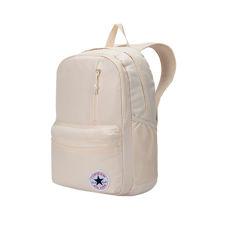 New Converse Polyester Backpack Medium Size Cream CV2513026PS-005