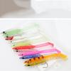 12pcs Soft Fishing Lures Mixed Color Artificial Bait Sports Silicone Bait Shad  Fishing