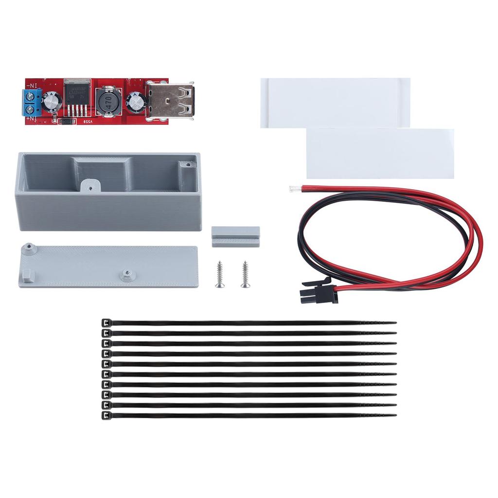 Sada USB rozbočovače Pasuje pro 3D tiskárnu Bambu Lab A1 Mini Port AMS Lite na duální USB rozbočovač Napájecí PCB deska
